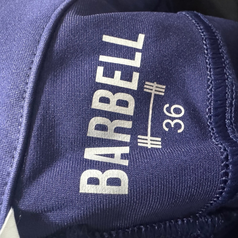 Barbell Apparel Athletic Pants Mens 36x32 Navy Blue Casual Performance Athletic View 2
